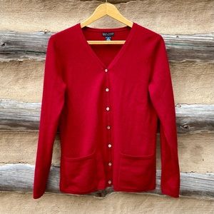 Daniel Bishop 100% Cashmere Cardigan Size S